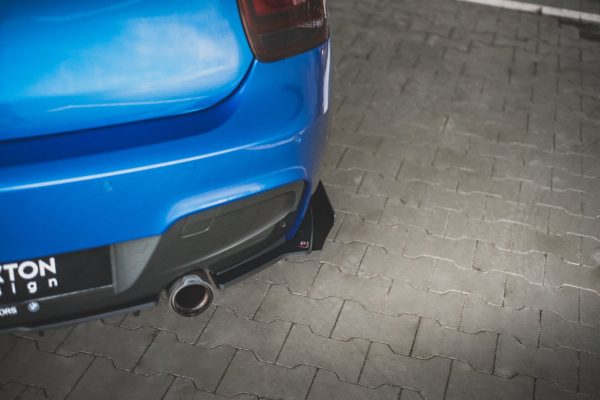 BMW M135i F20 - Splitters laterais traseiros STREET PRO | BM1F20MCNC-RSD1B+RSF1G | Produto Maxton Design distribuído por Unicartuning.