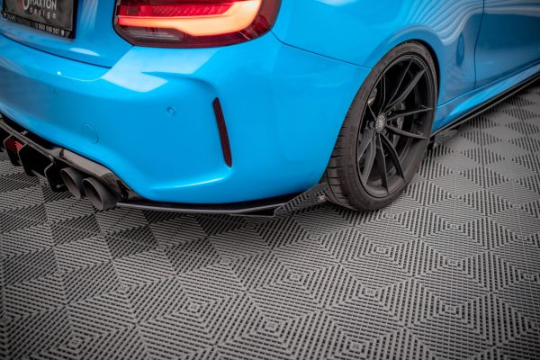 BMW M2 F87 - Splitters laterais traseiros STREET PRO | BM287MCOMPCNC-RSD1B+RSF1G | Produto Maxton Design distribuído por Unicartuning. BMW M2 F87 - Splitters laterais traseiros STREET PRO | BM287MCOMPCNC-RSD1B+RSF1G | Produto Maxton Design distribuído por Unicartuning.