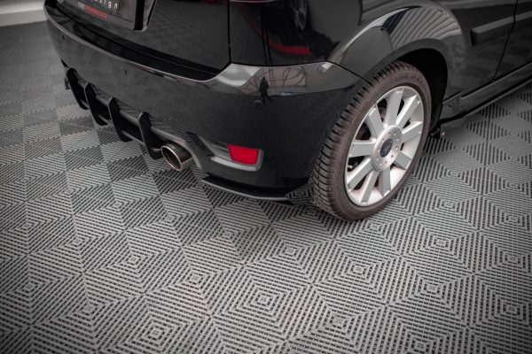 Ford Fiesta ST Mk6 - Splitters laterais traseiros STREET PRO | FOFI6STCNC-RSD1B+RSF1G | Produto Maxton Design distribuído por Unicartuning.