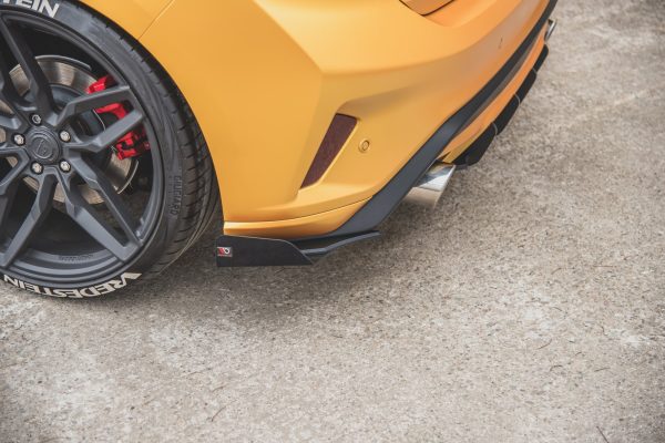 Ford Focus ST Mk4 - Splitters laterais traseiros STREET PRO | FOFO4STCNC-RSD1BRB+RSF1G | Produto Maxton Design distribuído por Unicartuning.