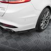 Ford Mondeo Sport Mk5 (facelift) / Fusion Sport Mk2 (facelift) - Splitters laterais traseiros STREET PRO | FOMO5FSPORTCNC-RSD1BRB+RSF1G | Produto Maxton Design distribuído por Unicartuning.