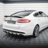 Ford Mondeo Sport Mk5 (facelift) / Fusion Sport Mk2 (facelift) - Splitters laterais traseiros STREET PRO | FOMO5FSPORTCNC-RSD1BRB+RSF1G | Produto Maxton Design distribuído por Unicartuning.