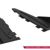 Ford Mustang GT Mk6 - Splitters laterais traseiros STREET PRO | FOMU6GTCNC-RSD1BRB+RSF1G | Produto Maxton Design distribuído por Unicartuning.