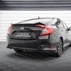 Honda Civic Mk10 - Splitters laterais traseiros STREET PRO | HOCI10CNC-RS1B+RSF1G | Produto Maxton Design distribuído por Unicartuning.
