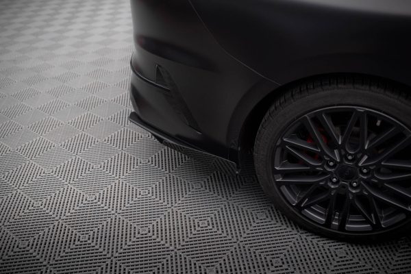Kia Proceed GT Mk1 (facelift) - Splitters laterais traseiros STREET PRO | KICE3FPROGTCNC-RSD1BRB+RSF1G | Produto Maxton Design distribuído por Unicartuning.
