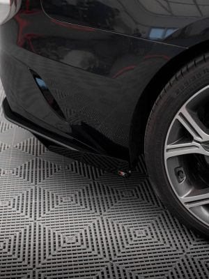 Kia Stinger GT-line Mk1 - Splitters laterais traseiros STREET PRO | KIST1GTLINECNC-RSD1BRB+RSF1G | Produto Maxton Design distribuído por Unicartuning.