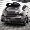 Mazda 3 Mps Mk1 - Splitters laterais traseiros STREET PRO | MA3MPS1CNC-RSD1BRB+RSF1G | Produto Maxton Design distribuído por Unicartuning.
