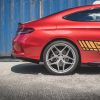 Mercedes-AMG C43 Coupé C205 - Splitters laterais traseiros STREET PRO | MEC20543AMGCNC-RSD1BRB+RSF1G | Produto Maxton Design distribuído por Unicartuning.