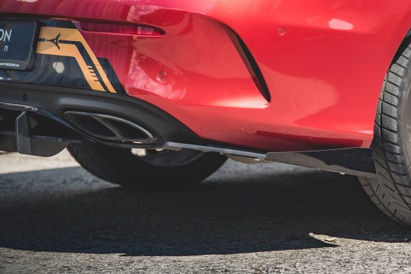 Mercedes-AMG C43 Coupé C205 - Splitters laterais traseiros STREET PRO | MEC20543AMGCNC-RSD1BRB+RSF1G | Produto Maxton Design distribuído por Unicartuning.