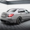 Mercedes-AMG C63 Sedan / Estate W205 (facelift) - Splitters laterais traseiros STREET PRO | MEC205F63CNC-RSD1B+RSF1G | Produto Maxton Design distribuído por Unicartuning.