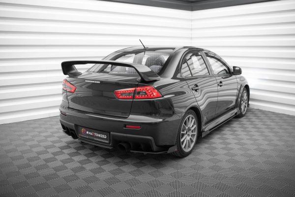 Mitsubishi Lancer Evo X - Splitters laterais traseiros STREET PRO | MILA10EVOCNC-RSD1B+RSF1G | Produto Maxton Design distribuído por Unicartuning. Mitsubishi Lancer Evo X - Splitters laterais traseiros STREET PRO | MILA10EVOCNC-RSD1B+RSF1G | Produto Maxton Design distribuído por Unicartuning.