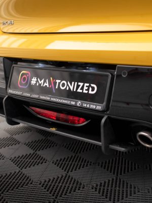Peugeot 208 GT Mk2 - Splitters laterais traseiros STREET PRO | PE2082GTCNC-RS1BRB+RSF1G | Produto Maxton Design distribuído por Unicartuning.
