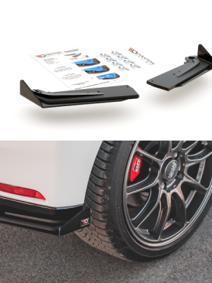 Toyota GR Yaris Mk4 - Splitters laterais traseiros STREET PRO | TOYA4GR4CNC-RSD1BRB+RSF1G | Produto Maxton Design distribuído por Unicartuning. Toyota GR Yaris Mk4 - Splitters laterais traseiros STREET PRO | TOYA4GR4CNC-RSD1BRB+RSF1G | Produto Maxton Design distribuído por Unicartuning.