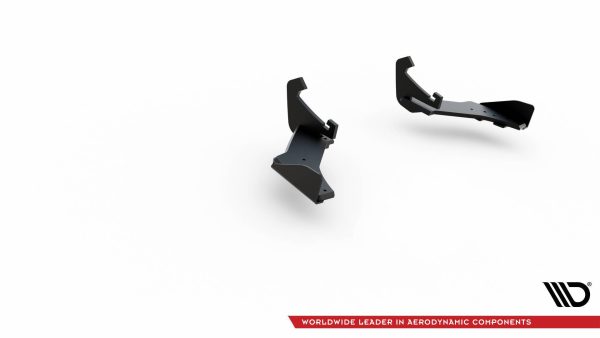 Volkswagen Golf 7 R (facelift) - Splitters laterais traseiros STREET PRO | VWGO7FRCNC-RSD1B+BRBI+RSF1G | Produto Maxton Design distribuído por Unicartuning.