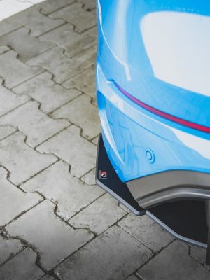 Ford Focus RS Mk3 - Splitters laterais traseiros STREET PRO | FOFO3RSCNC-RSD1B | Produto Maxton Design distribuído por Unicartuning.