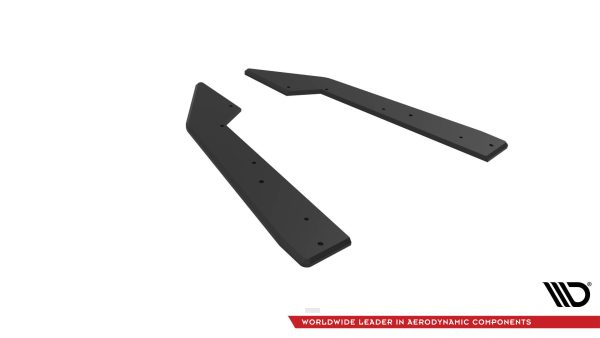 Ford Mustang GT Mk7 - Splitters laterais traseiros STREET PRO |  FOMU7GTCNC-RSD1B | Produto Maxton Design distribuído por Unicartuning.
