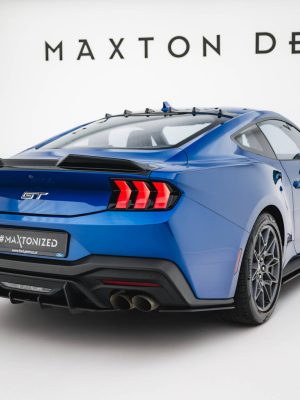 Ford Mustang GT Mk7 - Splitters laterais traseiros STREET PRO |  FOMU7GTCNC-RSD1B | Produto Maxton Design distribuído por Unicartuning.