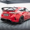 Honda Civic Type-R Mk 11 - Splitters laterais traseiros STREET PRO | HOCI11TYPERCNC-RSD1B+BRBI | Produto Maxton Design distribuído por Unicartuning.