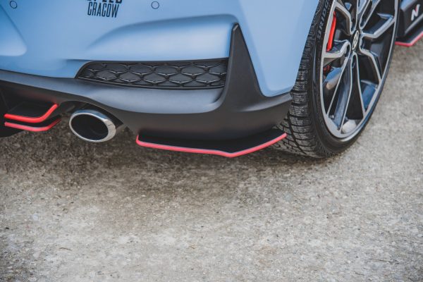 Hyundai I30 N Mk3 Hatchback - Splitters laterais traseiros STREET PRO | HYI303NCNC-RSD2B | Produto Maxton Design distribuído por Unicartuning.