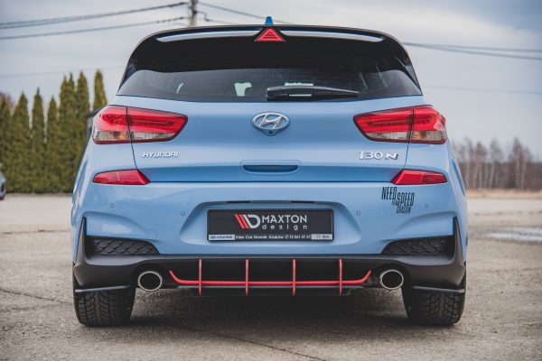 Hyundai I30 N Mk3 Hatchback - Splitters laterais traseiros STREET PRO | HYI303NCNC-RSD2B | Produto Maxton Design distribuído por Unicartuning.