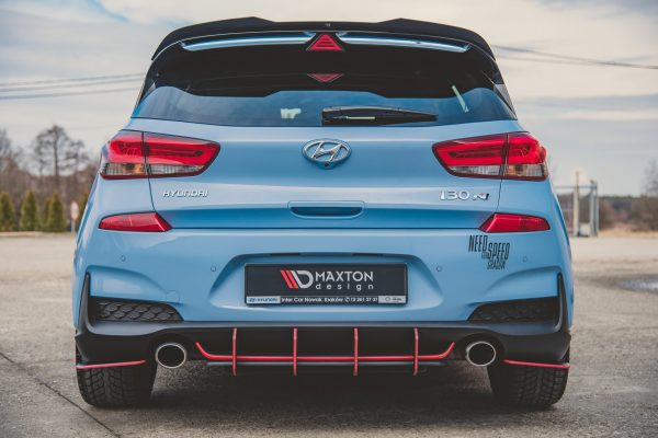 Hyundai I30 N Mk3 Hatchback - Splitters laterais traseiros STREET PRO | HYI303NCNC-RSD2B | Produto Maxton Design distribuído por Unicartuning.