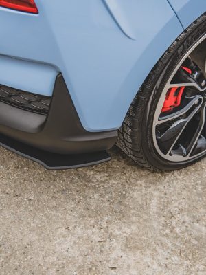 Hyundai I30 N Mk3 Hatchback - Splitters laterais traseiros STREET PRO | HYI303NCNC-RSD2B | Produto Maxton Design distribuído por Unicartuning.