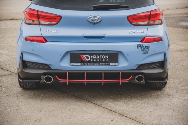 Hyundai I30 N Mk3 Hatchback - Splitters laterais traseiros STREET PRO | HYI303NCNC-RSD2B | Produto Maxton Design distribuído por Unicartuning.
