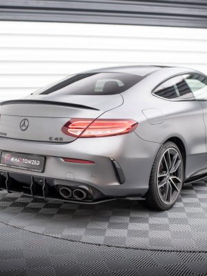 Mercedes-AMG C43 Coupé / Cabrio C205 (facelift) / A205 (facelift) - Splitters laterais traseiros STREET PRO | MEC205F43CCNC-RSD1BRB | Produto Maxton Design distribuído por Unicartuning.