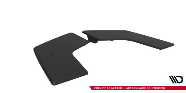 Mitsubishi Lancer Evo X - Splitters laterais traseiros STREET PRO | MILA10EVOCNC-RSD1BRB | Produto Maxton Design distribuído por Unicartuning.