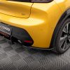 Peugeot 208 GT Mk2 - Splitters laterais traseiros STREET PRO | PE2082GTCNC-RS1B | Produto Maxton Design distribuído por Unicartuning.