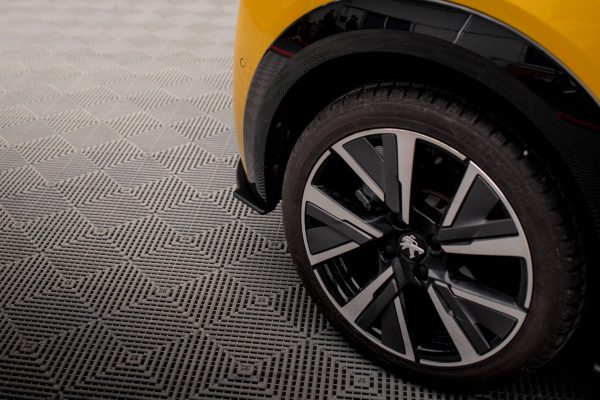 Peugeot 208 GT Mk2 - Splitters laterais traseiros STREET PRO | PE2082GTCNC-RS1B | Produto Maxton Design distribuído por Unicartuning.