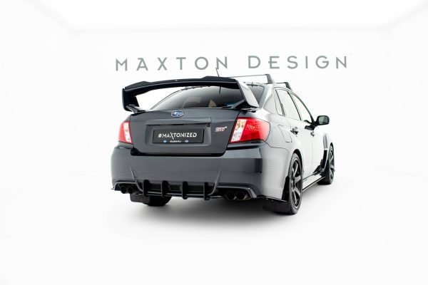 Subaru Impreza WRX STI Mk3 (facelift) - Splitters laterais traseiros STREET PRO | SUIM3FWRXSTICNC-RSD1BRB | Produto Maxton Design distribuído por Unicartuning.