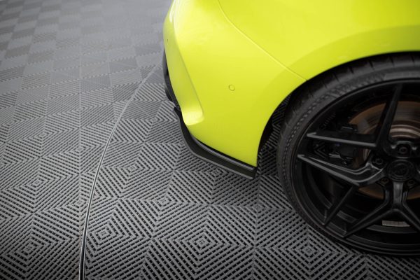 BMW 1 F40 Pack M / M135i - Splitters laterais traseiros STREET PRO V.1 | BM140MPACKCNC-RSD1B | Produto Maxton Design distribuído por Unicartuning.