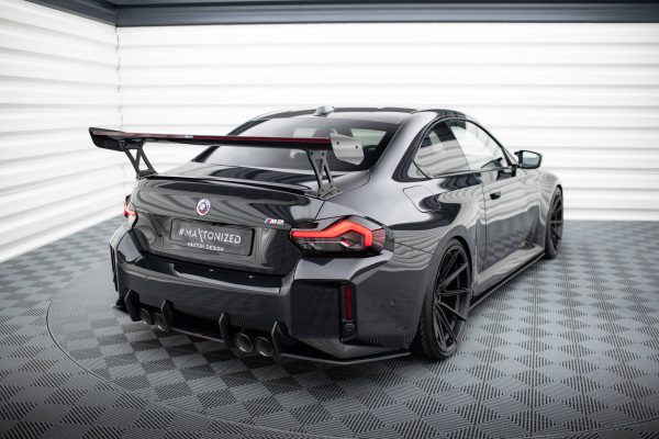 BMW M2 G87 - Splitters laterais traseiros STREET PRO V.1 | BMM2G87CNC-RSD1B | Produto Maxton Design distribuído por Unicartuning.