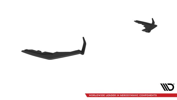 BMW M2 G87 - Splitters laterais traseiros STREET PRO V.1 | BMM2G87CNC-RSD1B | Produto Maxton Design distribuído por Unicartuning.
