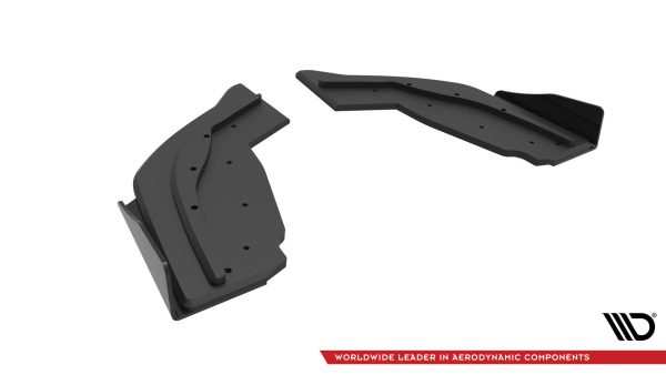 BMW 1 F40 Pack M / M135i - Splitters laterais traseiros STREET PRO V.1 V.1 | BM140MPACKCNC-RSD1B+RSF1G | Produto Maxton Design distribuído por Unicartuning.
