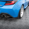 Subaru BRZ Mk2 - Splitters laterais traseiros STREET PRO V.1 | TOGR861CNC-RSD1BRB | Produto Maxton Design distribuído por Unicartuning.