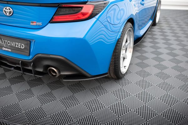 Subaru BRZ Mk2 - Splitters laterais traseiros STREET PRO V.1 | TOGR861CNC-RSD1BRB | Produto Maxton Design distribuído por Unicartuning.