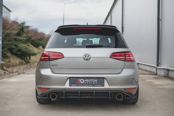 Volkswagen Golf 7 GTI - Splitters laterais traseiros STREET PRO V.1 | VWGO7GTICNC-RSD1BRB | Produto Maxton Design distribuído por Unicartuning.