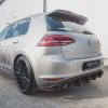 Volkswagen Golf 7 GTI - Splitters laterais traseiros STREET PRO V.1 | VWGO7GTICNC-RSD1BRB | Produto Maxton Design distribuído por Unicartuning.