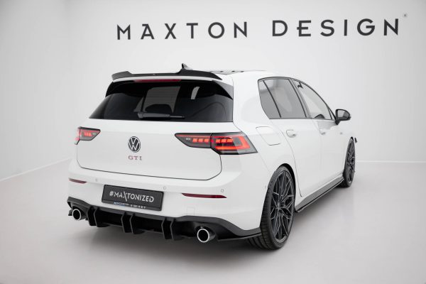 Volkswagen Golf GTI / GTE / R-line Mk8 - Splitters laterais traseiros STREET PRO V.1 | VWGO8GTICNC-RSD1B | Produto Maxton Design distribuído por Unicartuning. Volkswagen Golf GTI / GTE / R-line Mk8 - Splitters laterais traseiros STREET PRO V.1 | VWGO8GTICNC-RSD1B | Produto Maxton Design distribuído por Unicartuning.