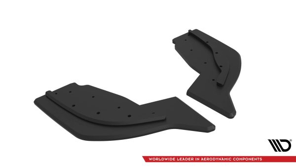 BMW 1 F40 Pack M / M135i - Splitters laterais traseiros STREET PRO V.2 | BM140MPACKCNC-RSD2B | Produto Maxton Design distribuído por Unicartuning.