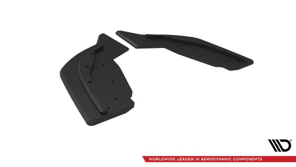 BMW 1 F40 Pack M / M135i - Splitters laterais traseiros STREET PRO V.2 | BM140MPACKCNC-RSD2B | Produto Maxton Design distribuído por Unicartuning.