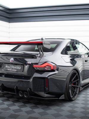 BMW M2 G87 - Splitters laterais traseiros STREET PRO V.2 | BMM2G87CNC-RSD2B | Produto Maxton Design distribuído por Unicartuning.