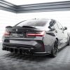BMW M3 G80 - Splitters laterais traseiros STREET PRO V.2 | BM3G80MCNC-RSD2B | Produto Maxton Design distribuído por Unicartuning.