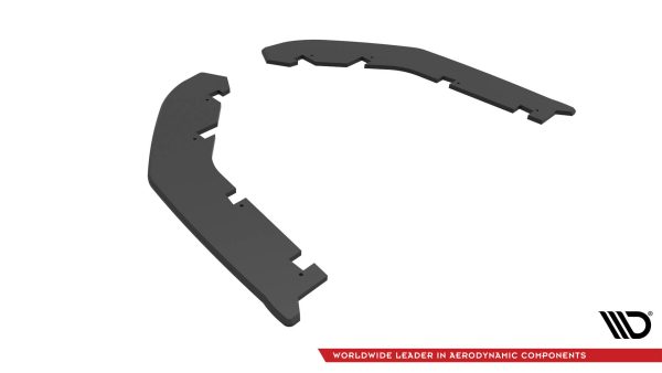BMW M3 G80 - Splitters laterais traseiros STREET PRO V.2 | BM3G80MCNC-RSD2B | Produto Maxton Design distribuído por Unicartuning.