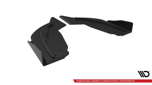 BMW 1 F40 Pack M / M135i - Splitters laterais traseiros STREET PRO V.2 | BM140MPACKCNC-RSD2BRB+RSF2G | Produto Maxton Design distribuído por Unicartuning.