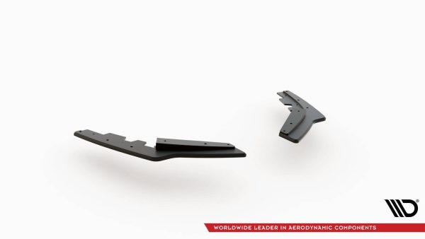 BMW 1 F20 M140i - Splitters laterais traseiros STREET PRO V.2 | BM1F20FMCNC-RSD2B+RSF1G | Produto Maxton Design distribuído por Unicartuning.