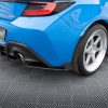 Subaru BRZ Mk2 - Splitters laterais traseiros STREET PRO V.2 | TOGR861CNC-RSD2B | Produto Maxton Design distribuído por Unicartuning.