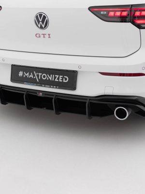 Volkswagen Golf GTI / GTE / R-line Mk8 - Splitters laterais traseiros STREET PRO V.2 | VWGO8GTICNC-RSD3BRB | Produto Maxton Design distribuído por Unicartuning.